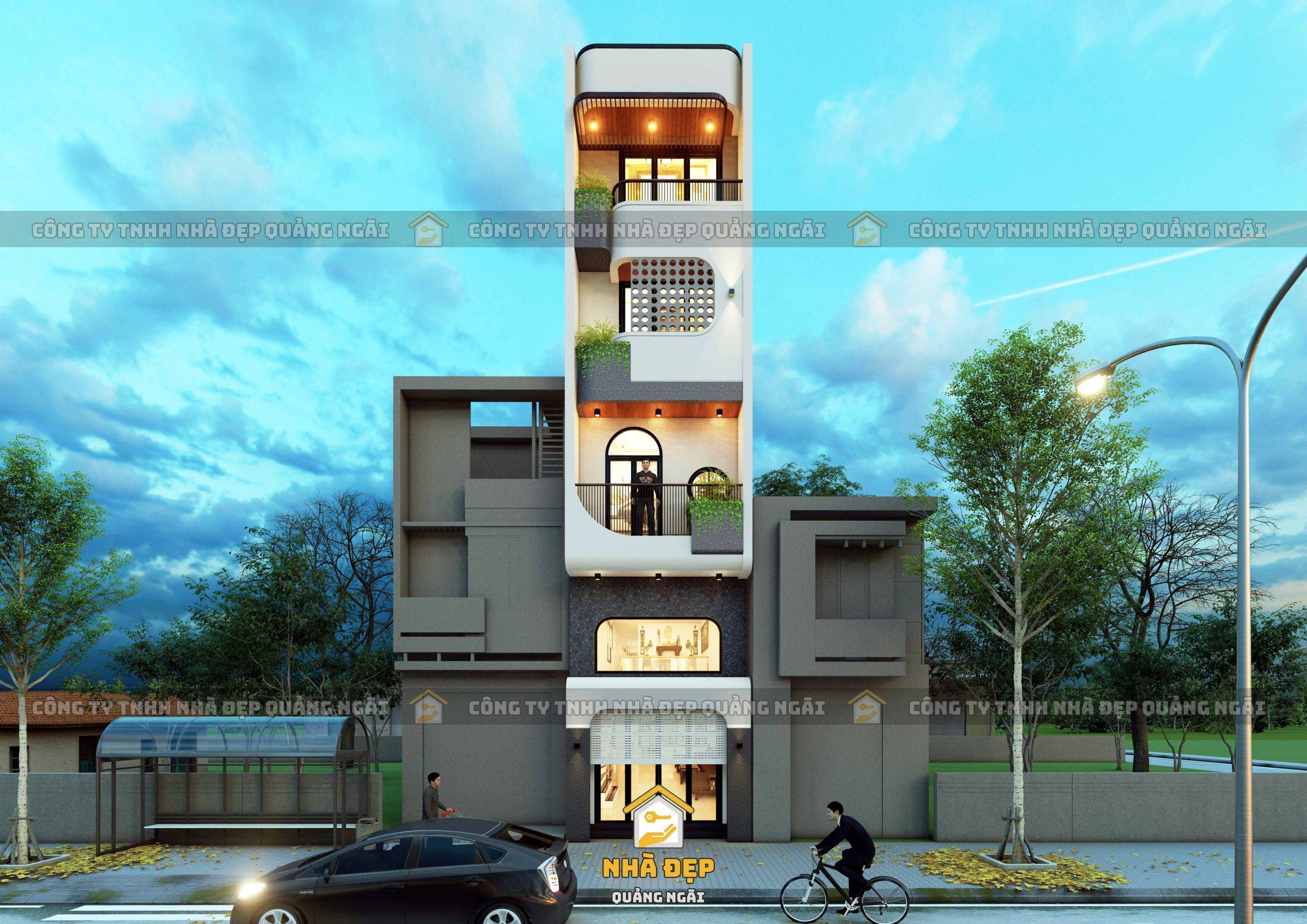 Nhà Bạn Nguyện - Nhà Đẹp Quảng Ngãi