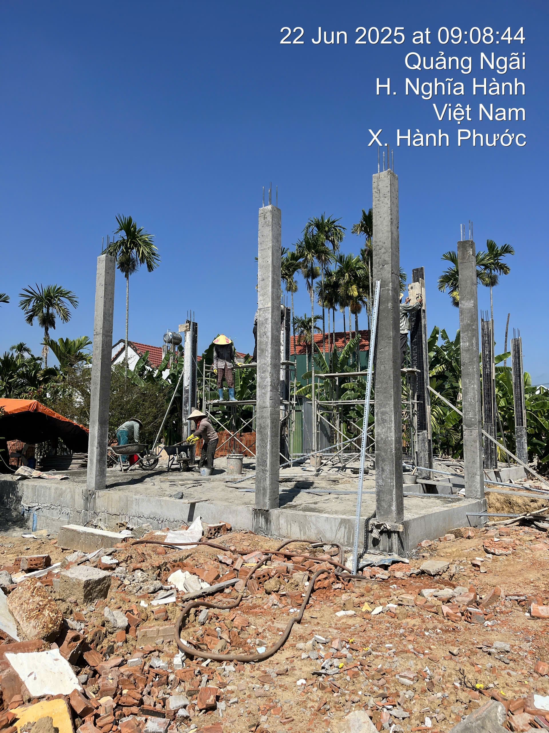 Quá Trình Xây Dựng Nhà Anh Quân - Hành Phước
