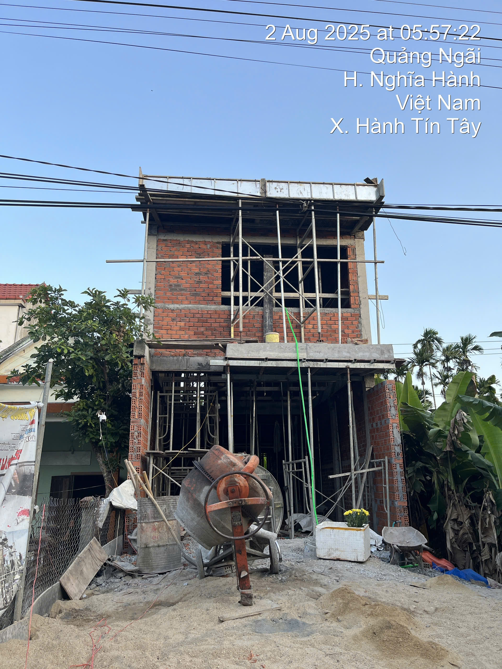 Đội thợ thi công xây dựng nhà ở uy tín tại xã Hành Thiện